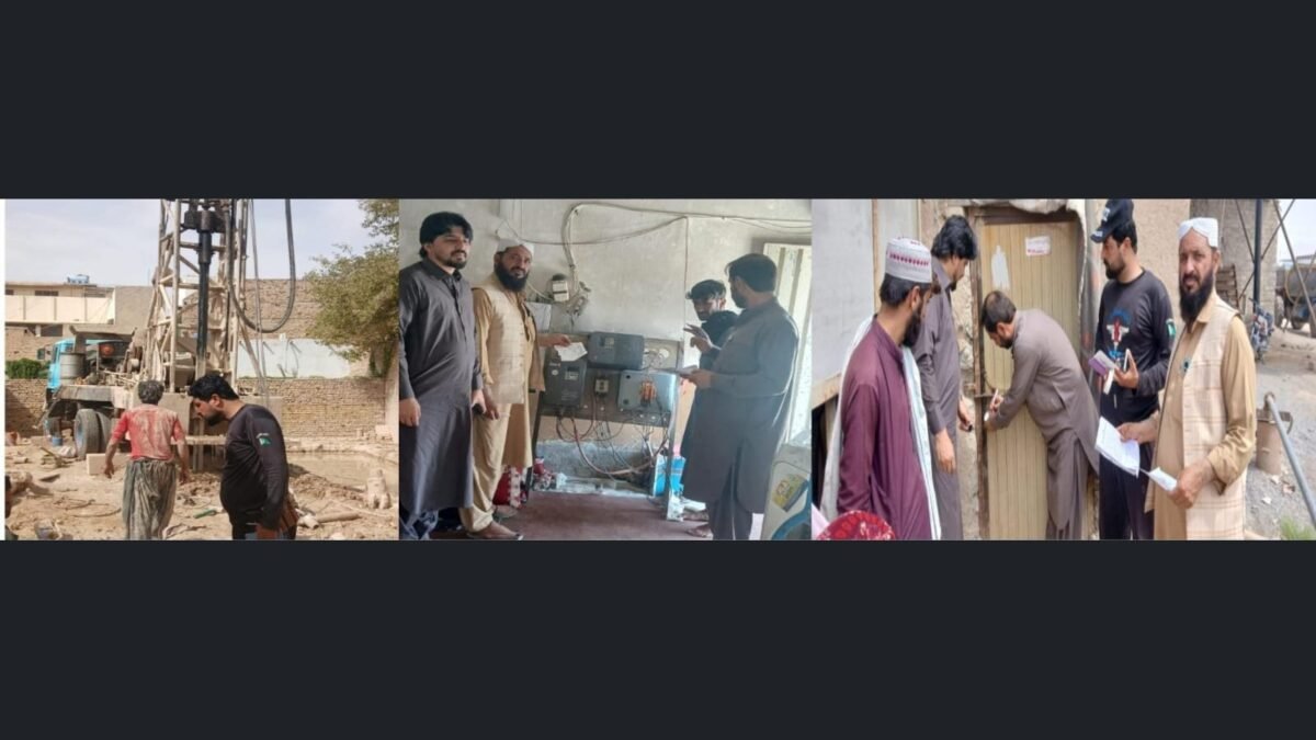 WASA cracks down on illegal boring in Quetta, seals 5 connections at Airport Road Khezi Chowk