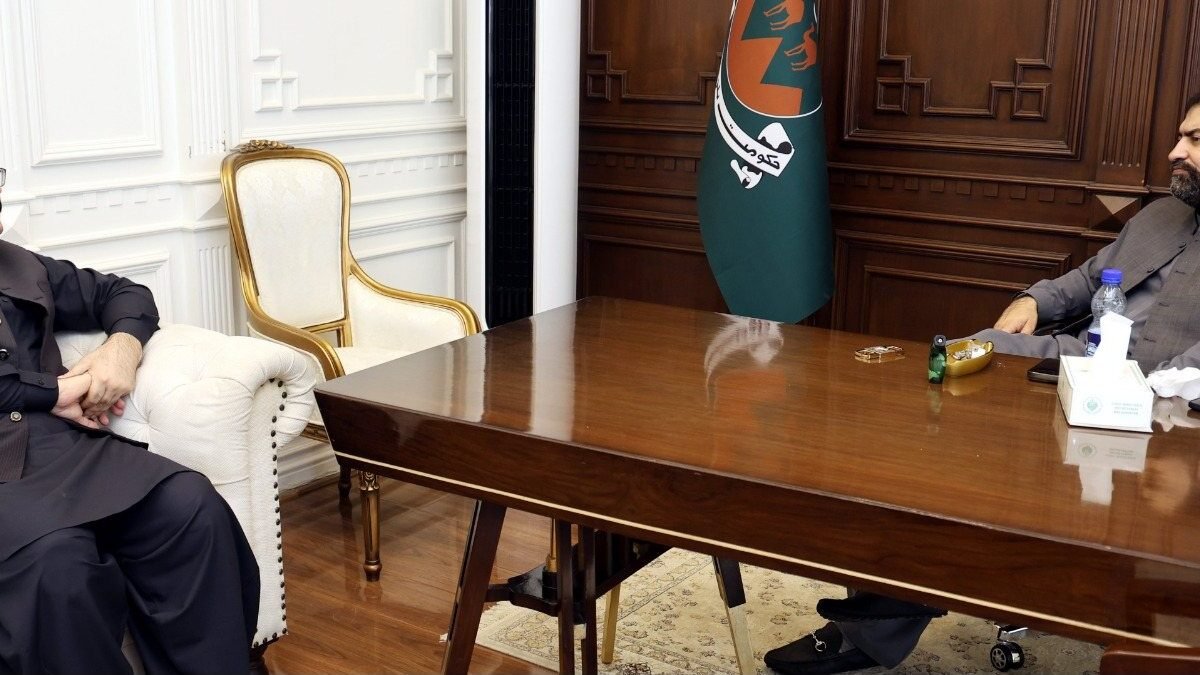 Bakht Muhammad Kakar, Zamrak Achakzai, Sibi varsity VC meet Chief Minister Bugti