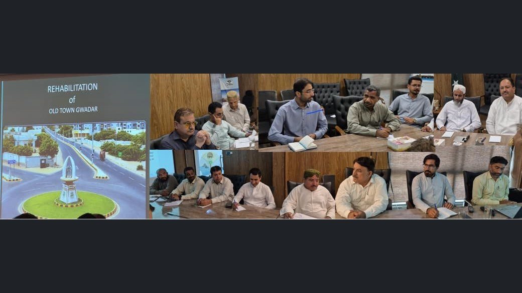 GDA projects in Gwadar reviewed; girls’ high school and Young John futsal ground to open next month