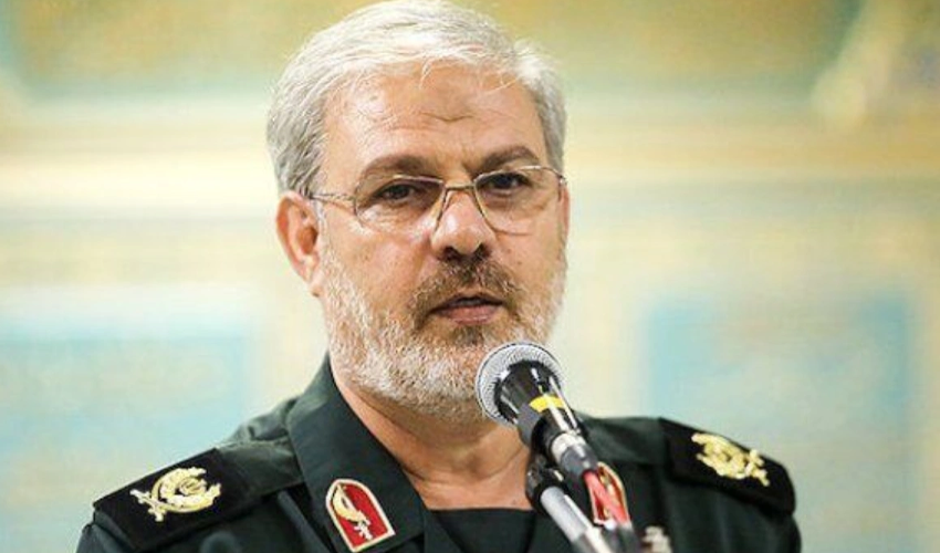 IRGC spokesman Hussein Mohebbi puts questions to the American public