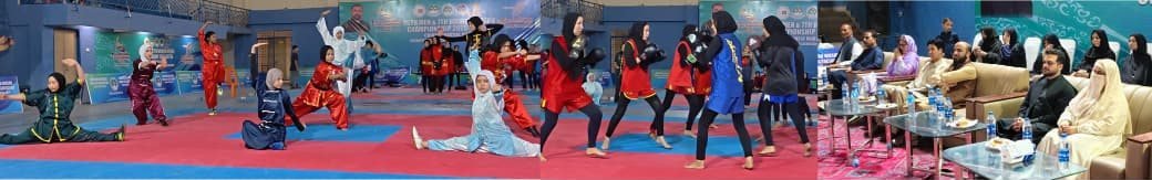 Dr Rubaba Khan Buledi gives out gold medals at close of 7th Women’s Balochistan Wushu Championship