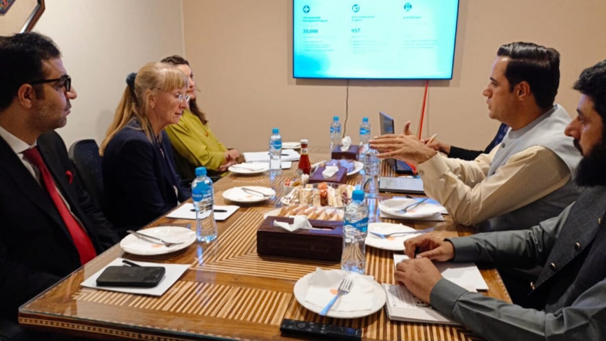 MD B-TEVTA meets German ambassador to discuss jobs in Germany for Balochistan’s skilled youth