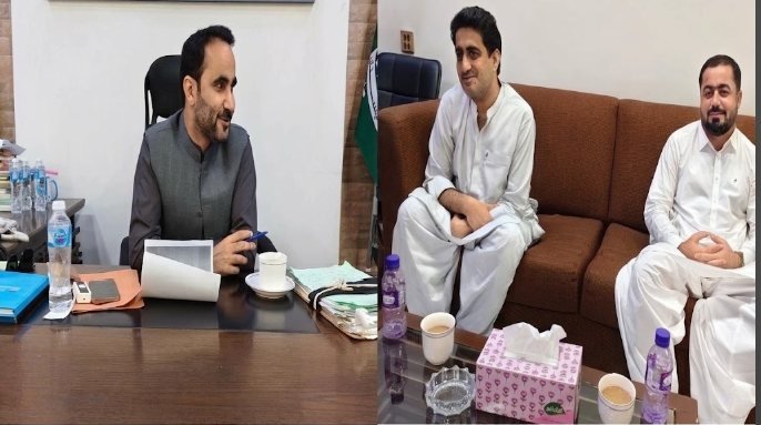 Health delegation meets Kech Deputy Commissioner on Kech and Tump polio campaign