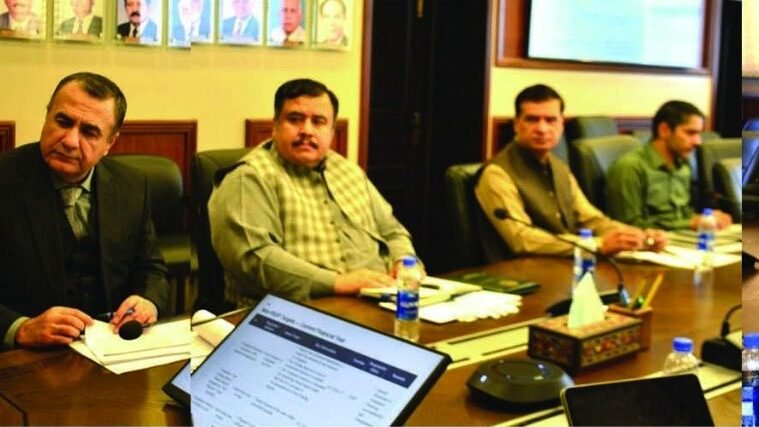 Secretaries present two-year performance reports to Chief Secretary Balochistan