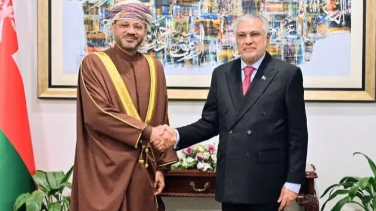 Pakistan, Oman foreign ministers meet, agree to continue high-level contacts