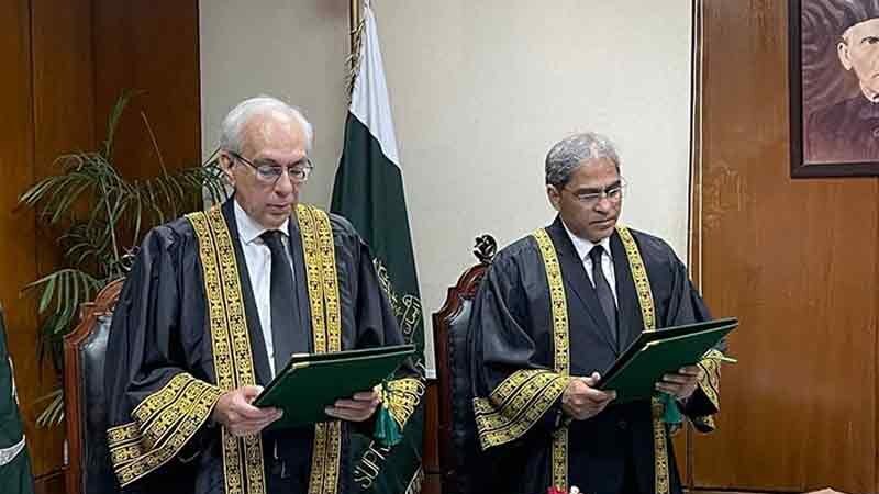 Justice Munib Akhtar sworn in as acting Chief Justice of Supreme Court