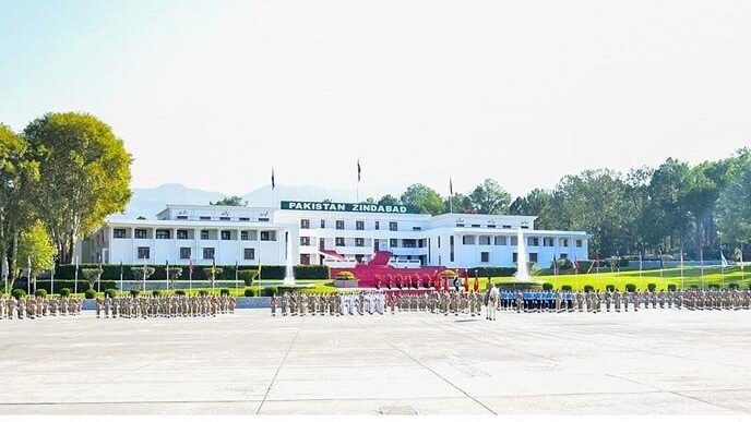 PMA Kakul passing-out parade: top cadets honoured, stress tough training and teamwork