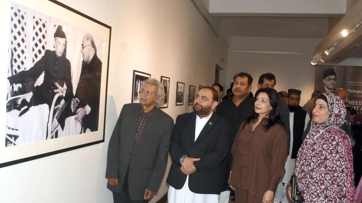 Aurangzeb Khan Khichi opens photo exhibition at PNCA on Liaquat Ali Khan’s 75th death anniversary