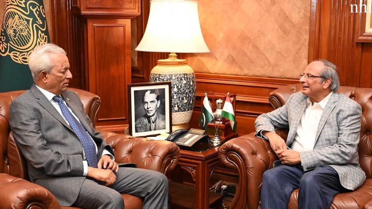 Governor Sindh, Tajikistan’s honorary consul general discuss boosting trade