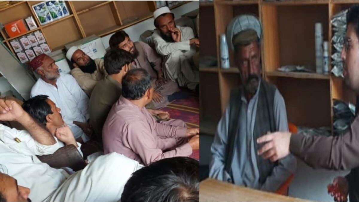 Fertiliser physically verified in Barkhan; traders briefed on PTTS system