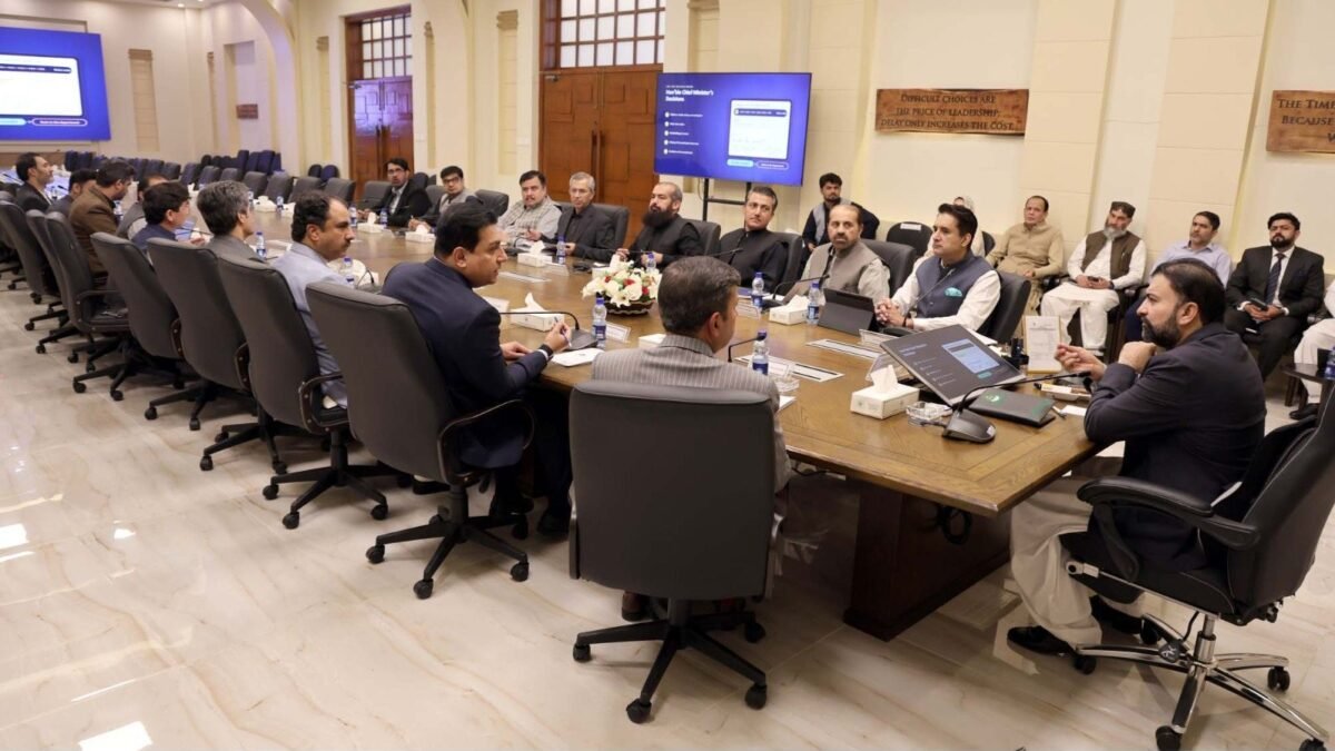 CM Bugti reviews digital reforms as 28 departments clear over 183,000 e-files