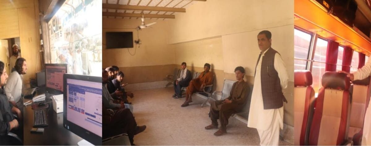 Assistant PTA official visits Jabal Noor bus stand coach terminals to review passenger facilities