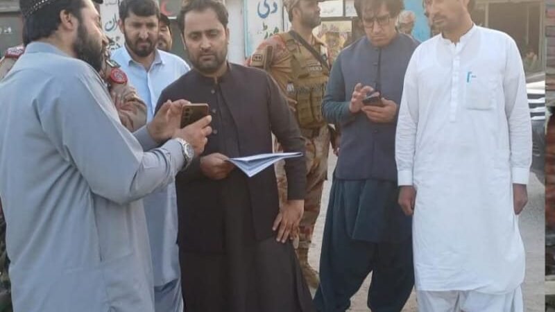 Dukki DC and 87 Wing commander inspect BSDI projects