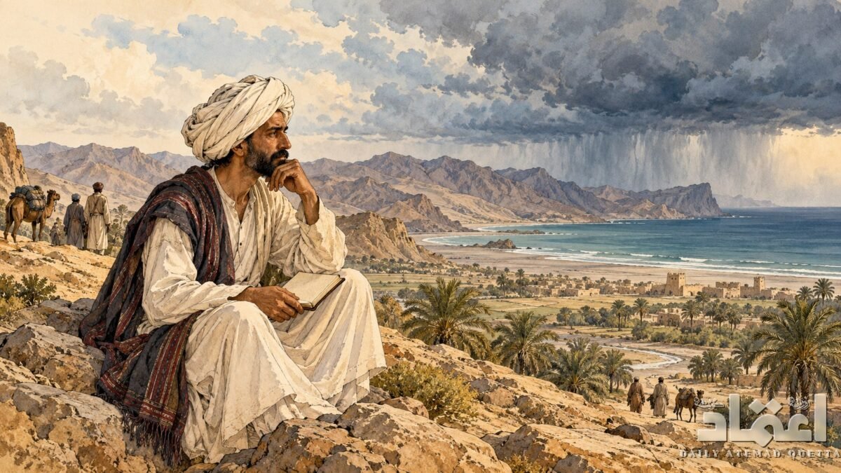 Mulla Fazil Rind: the Makran poet whose clouds travelled from Kandahar to Malabar