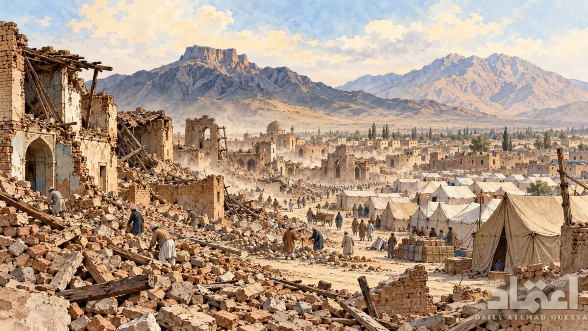 31 May 1935: the Quetta earthquake