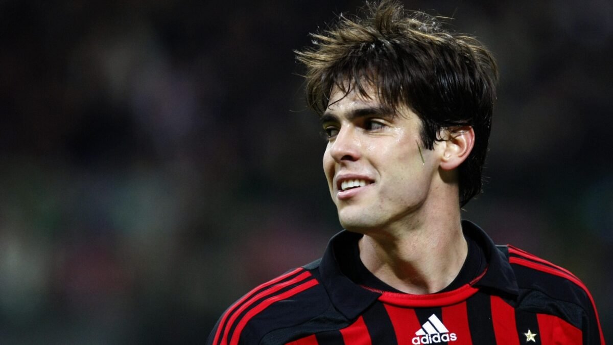 Kaká: the fast-running star who led AC Milan to European glory