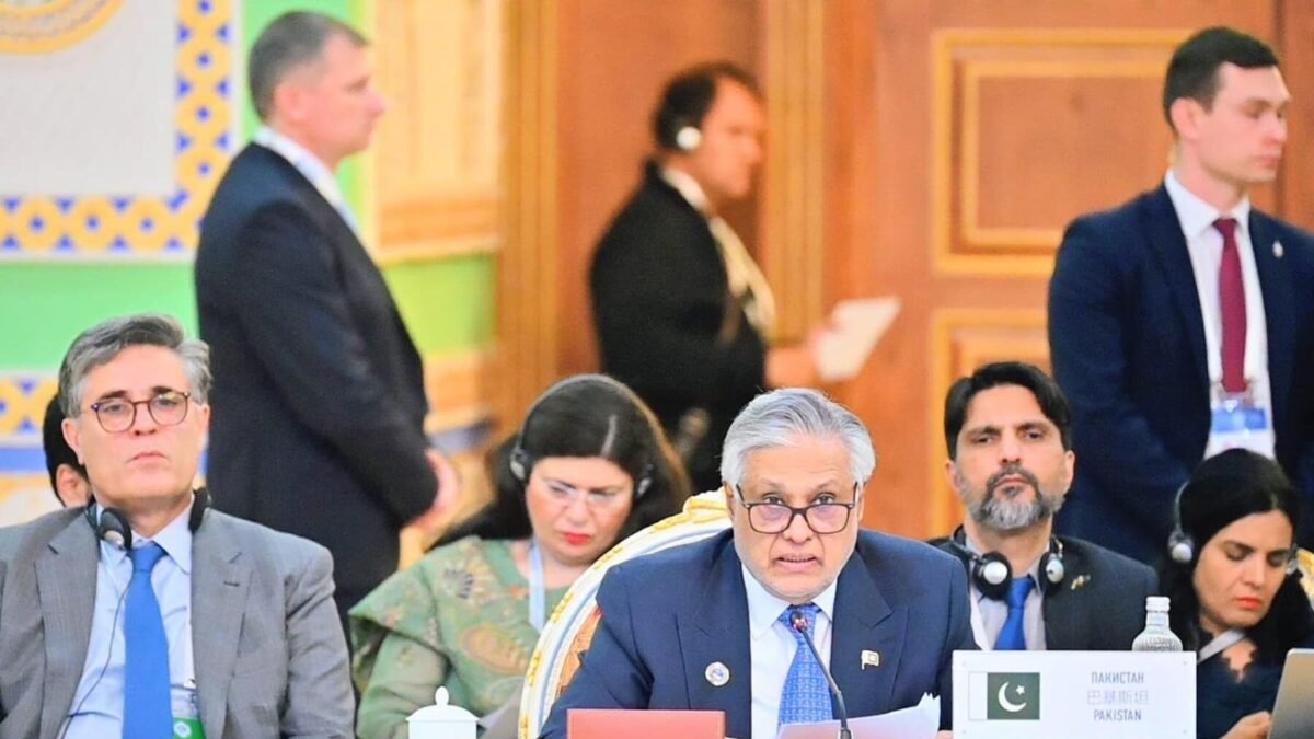Ishaq Dar and Rajnath Singh address SCO meeting in Dushanbe on growth and terrorism