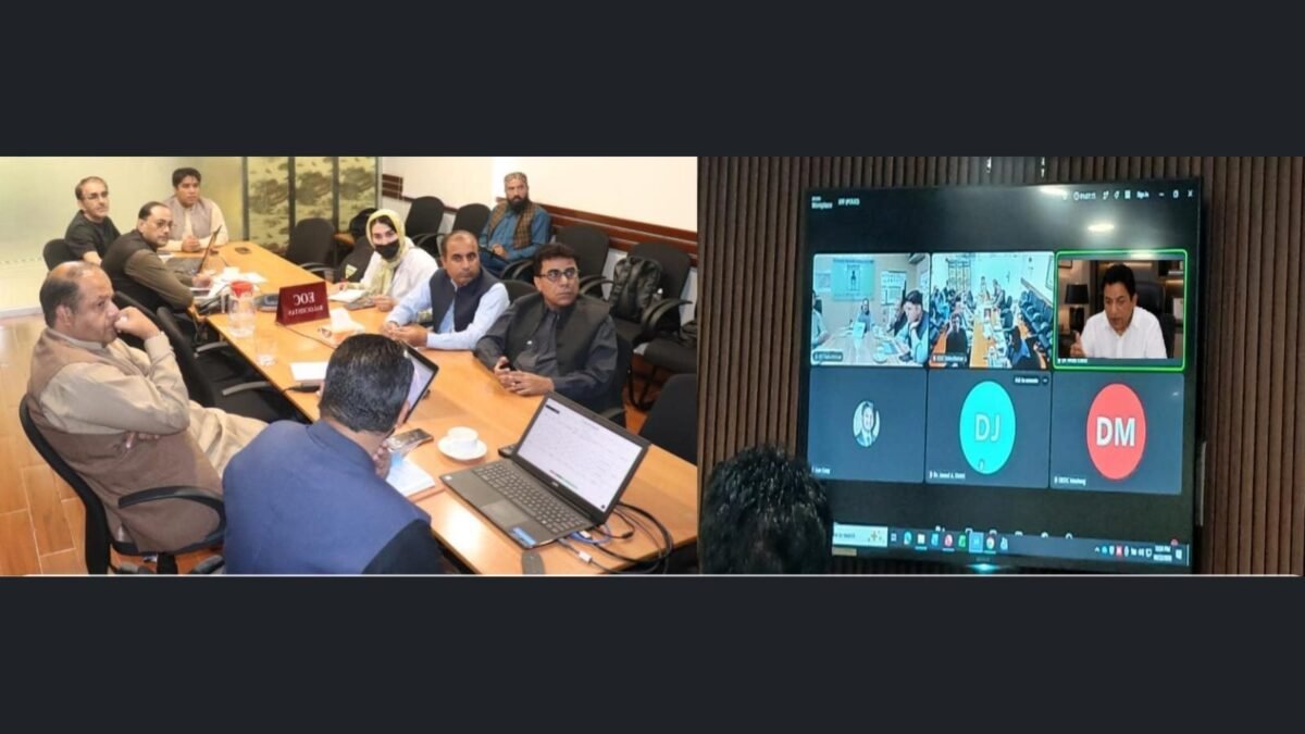 Quetta commissioner chairs online polio task force review meeting