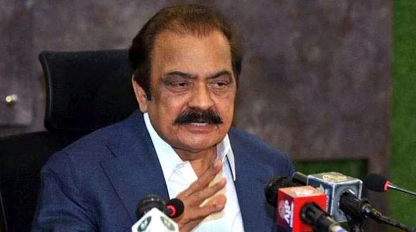 Rana Sanaullah says PTI founder’s sisters wanted chaos and march on Islamabad